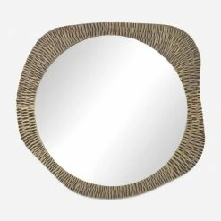 Lulu And Georgia Theron Round Mirror