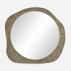 Lulu And Georgia Theron Round Mirror