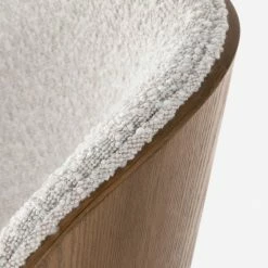 Lulu And Georgia Bouclé + Textural Fabric Phoebe Office Chair