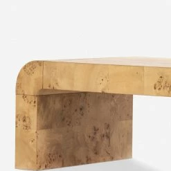 Lulu And Georgia Burl Wood Martine Coffee Table