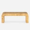 Lulu And Georgia Burl Wood Martine Coffee Table