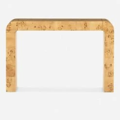 Lulu And Georgia Martine Console Table Burl Wood