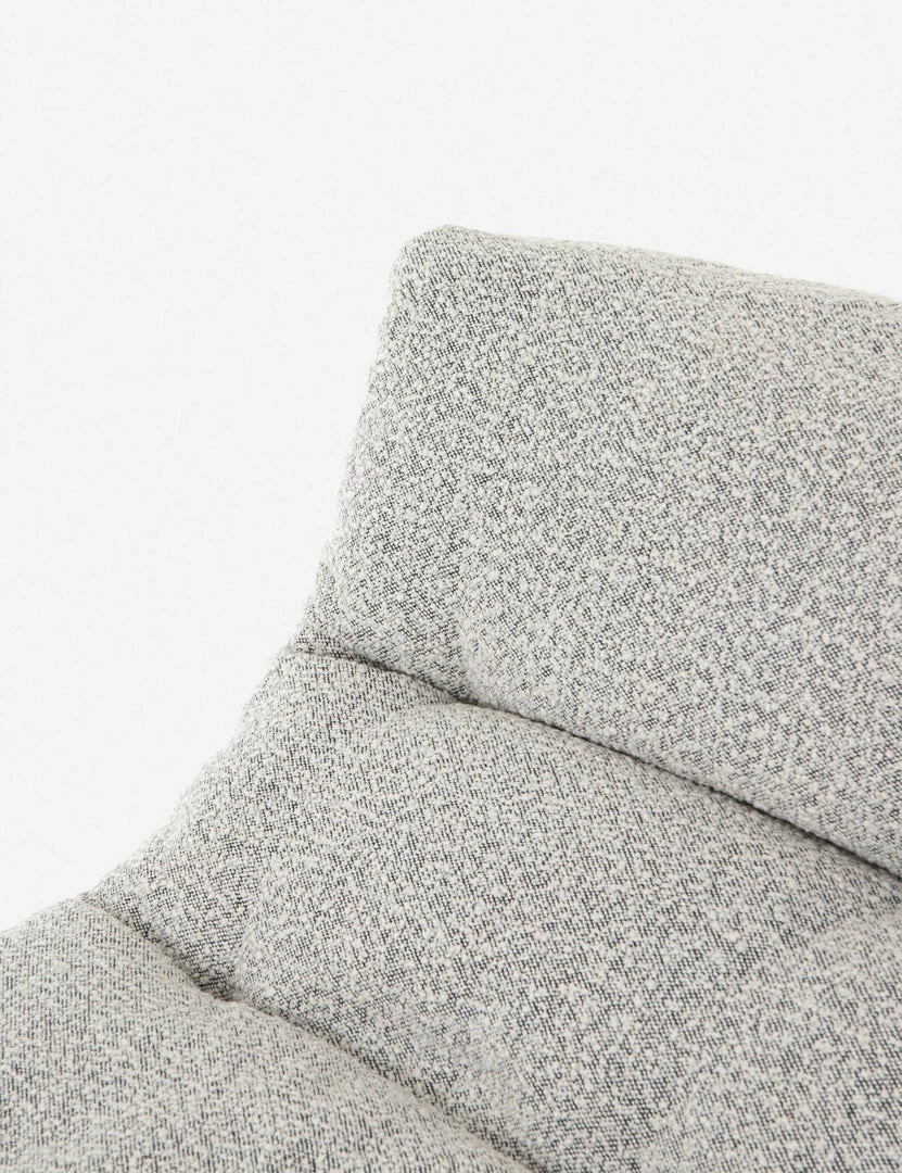 Lulu And Georgia Bouclé + Textural Fabric Menorca Accent Chair