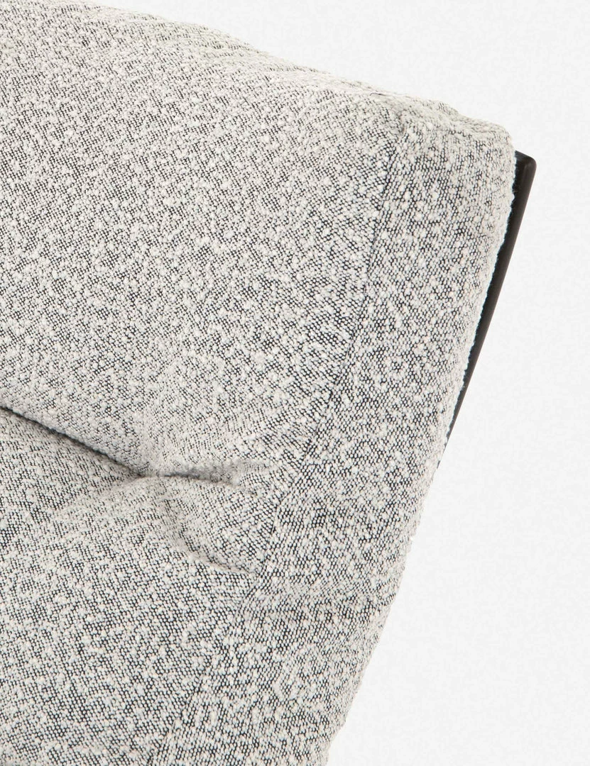 Lulu And Georgia Bouclé + Textural Fabric Menorca Accent Chair