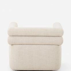 Lulu And Georgia Tomi Swivel Chair Curved + Rounded