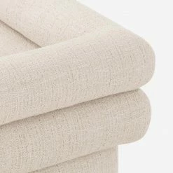 Lulu And Georgia Tomi Swivel Chair Curved + Rounded