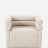 Lulu And Georgia Tomi Swivel Chair Curved + Rounded