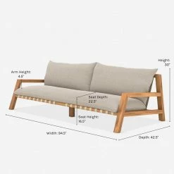 Lulu And Georgia Outdoor Collection Isla Indoor / Outdoor Sofa