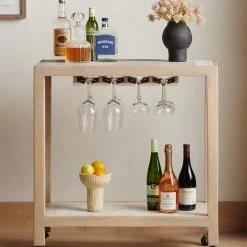 Lulu And Georgia New Merlin Bar Cart