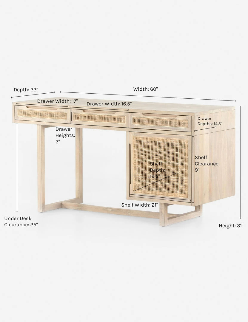 Lulu And Georgia Margot Desk Furniture
