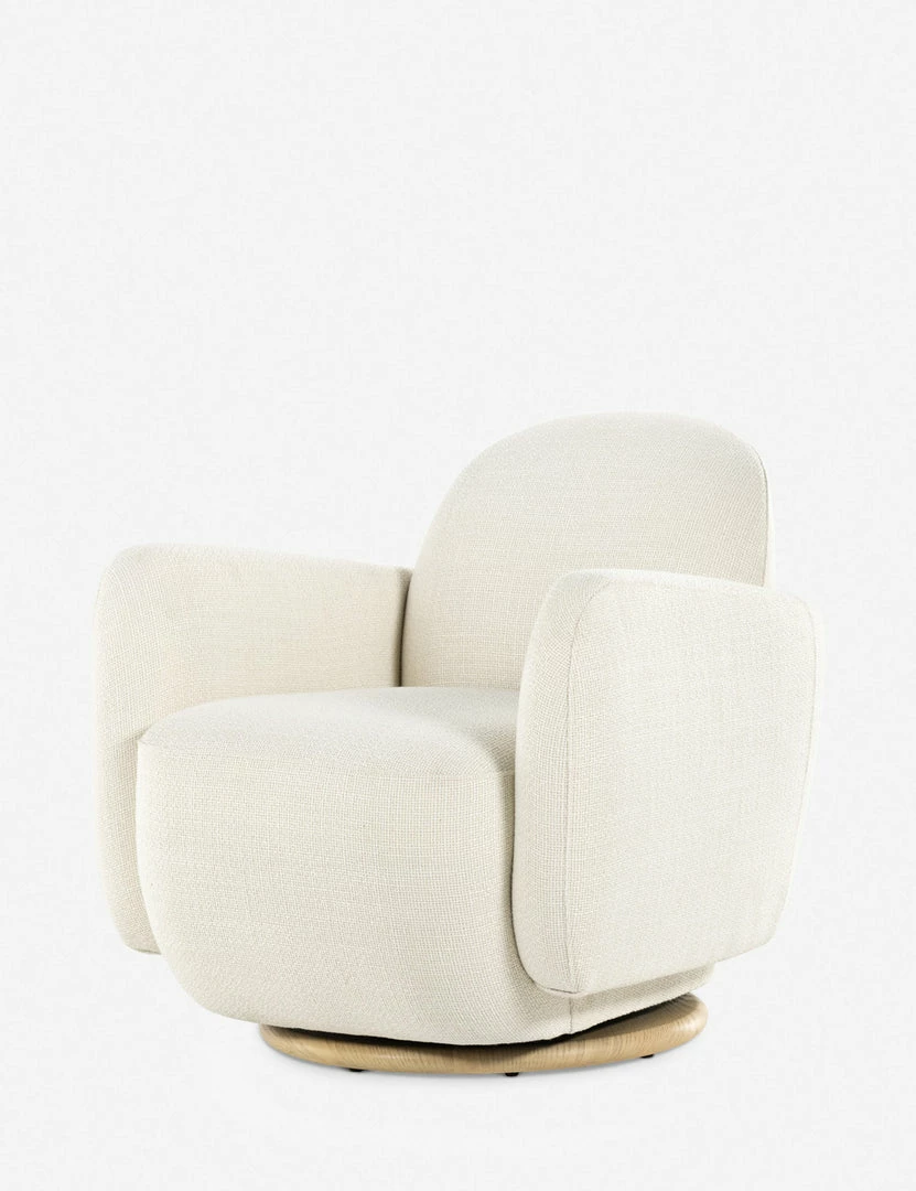 Lulu And Georgia Nikita Swivel Chair New