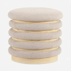 Lulu And Georgia New Oliver Round Ottoman