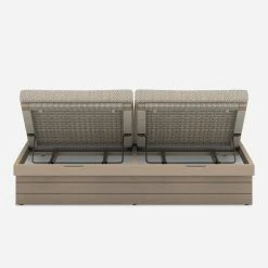 Lulu And Georgia Coren Indoor / Outdoor Double Chaise Outdoor Collection