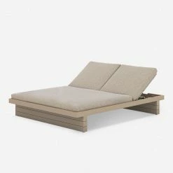 Lulu And Georgia Coren Indoor / Outdoor Double Chaise Outdoor Collection