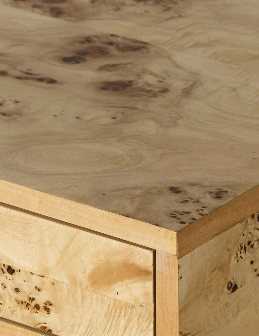 Lulu And Georgia Lorca Burl Wood Desk