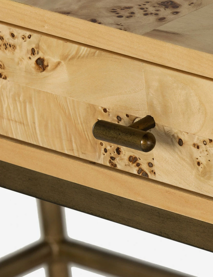 Lulu And Georgia Lorca Burl Wood Desk