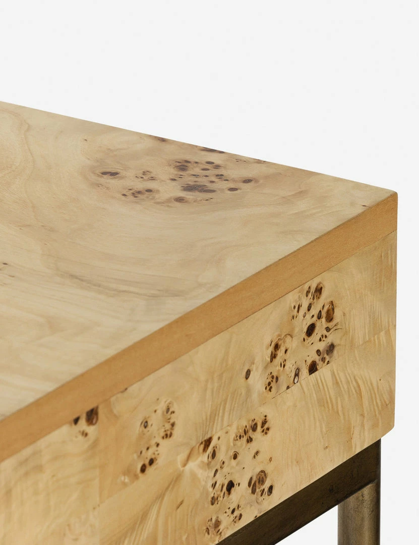 Lulu And Georgia Lorca Burl Wood Desk