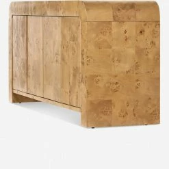 Lulu And Georgia Martine Media Console Burl Wood