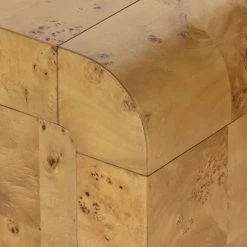 Lulu And Georgia Martine Media Console Burl Wood