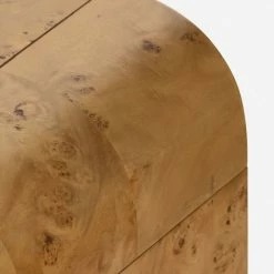 Lulu And Georgia Martine Media Console Burl Wood