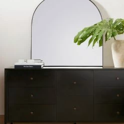 Lulu And Georgia Curved + Rounded Alvarado Mirror