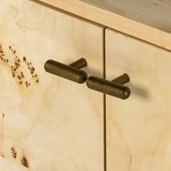 Lulu And Georgia Lorca Burl Wood Media Console