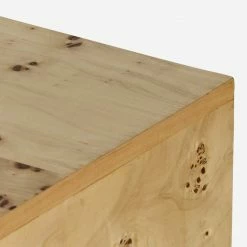 Lulu And Georgia Lorca Burl Wood Media Console