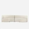 Lulu And Georgia Diaz Indoor / Outdoor Curved Sectional Sofa