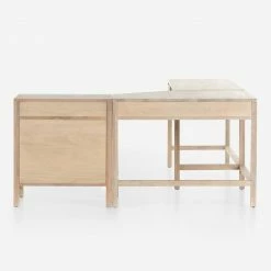 Lulu And Georgia Furniture Margot Modular Desk With Filing Cabinet