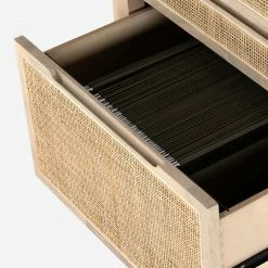 Lulu And Georgia Furniture Margot Modular Desk With Filing Cabinet