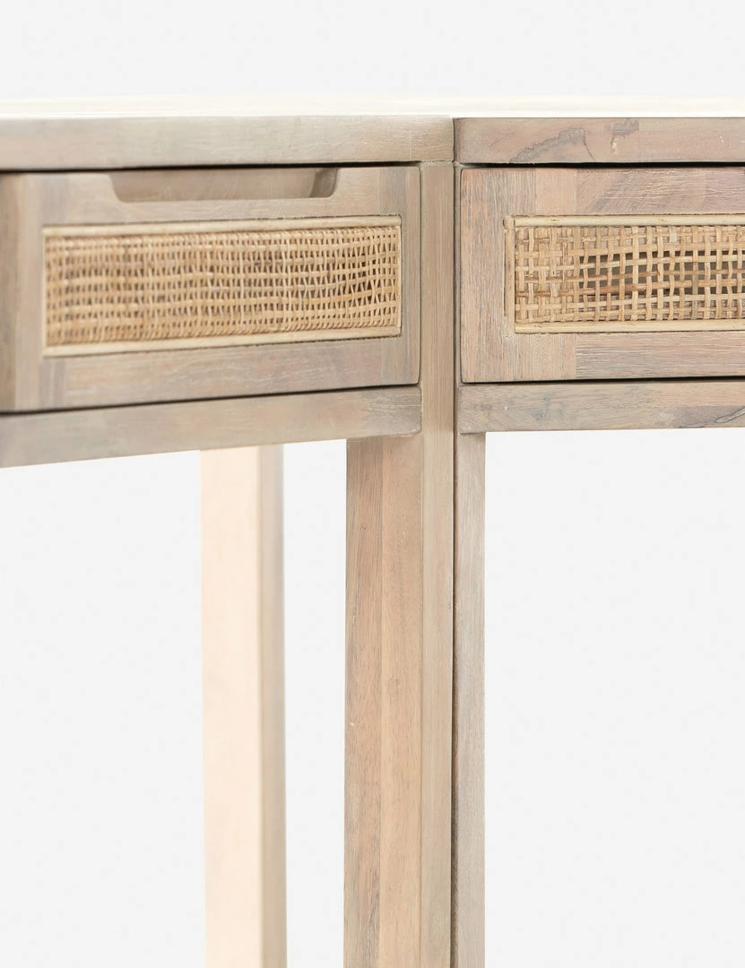 Lulu And Georgia Furniture Margot Modular Desk With Filing Cabinet