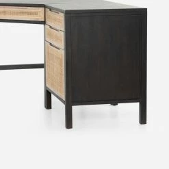 Lulu And Georgia Furniture Margot Modular Desk With Filing Cabinet