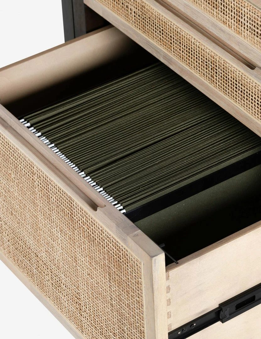 Lulu And Georgia Furniture Margot Modular Desk With Filing Cabinet