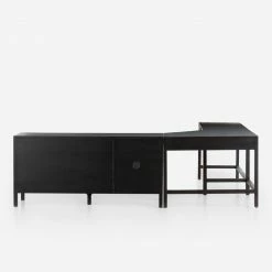 Lulu And Georgia Furniture Margot Modular Desk With Filing Sideboard