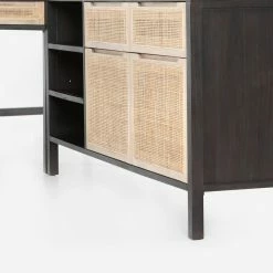 Lulu And Georgia Furniture Margot Modular Desk With Filing Sideboard