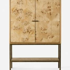 Lulu And Georgia Lorca Burl Wood Cabinet
