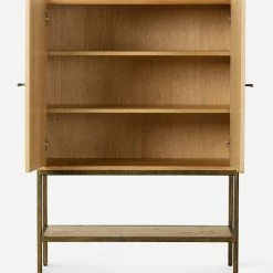 Lulu And Georgia Lorca Burl Wood Cabinet