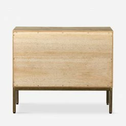 Lulu And Georgia Lorca Burl Wood Nightstand