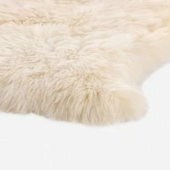 Lulu And Georgia Vale Ombre Sheepskin Throw Earth Tones