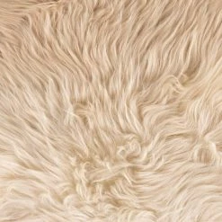 Lulu And Georgia Vale Ombre Sheepskin Throw Earth Tones
