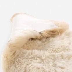 Lulu And Georgia Vale Ombre Sheepskin Throw Earth Tones