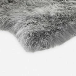 Lulu And Georgia Vale Ombre Sheepskin Throw Earth Tones