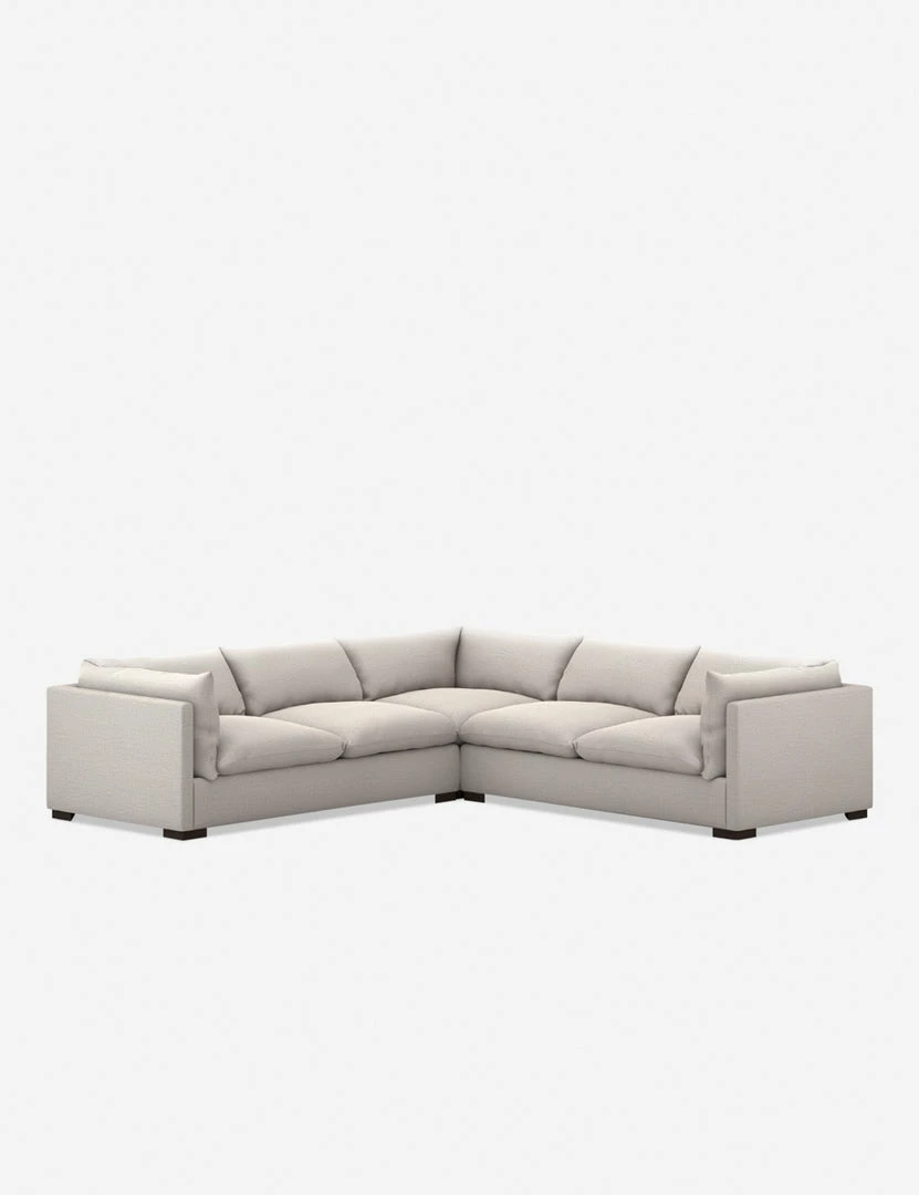 Lulu And Georgia Tyler Sectional Sofa New