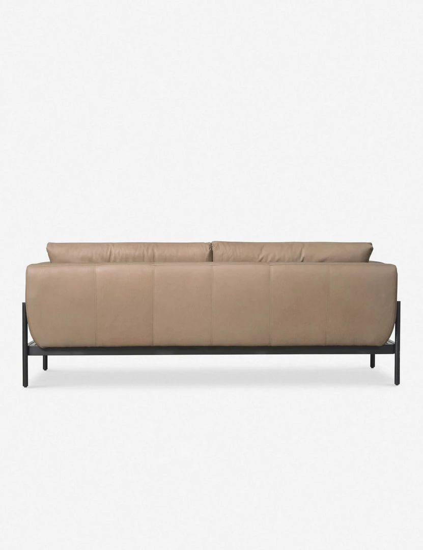 Lulu And Georgia Frampton Leather Sofa New