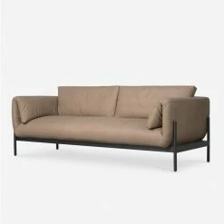 Lulu And Georgia Frampton Leather Sofa New