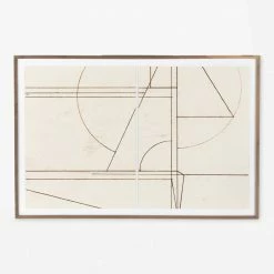 Lulu And Georgia'Minimod 1 And 2' Wall Art By Dan Hobday Walls