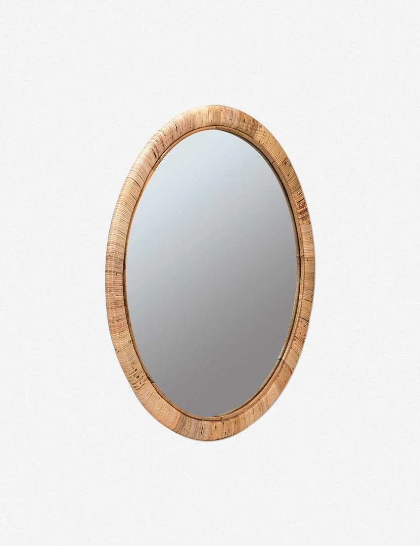 Lulu And Georgia Earth Tones Neom Round Mirror