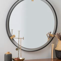 Lulu And Georgia Walls Gideon Round Mirror