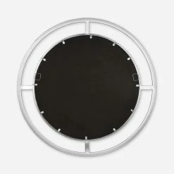 Lulu And Georgia Silas Round Mirror Curved + Rounded