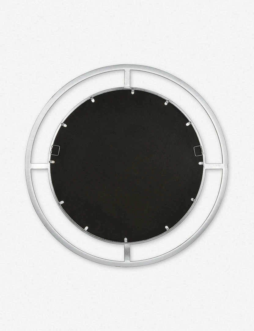 Lulu And Georgia Silas Round Mirror Curved + Rounded